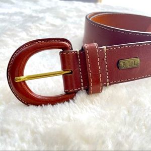 Ralph Lauren genuine leather belt size 32